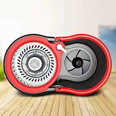 Mop Giratório Com Cesto Em Inox Com Balde 13 Lt Centrífuga