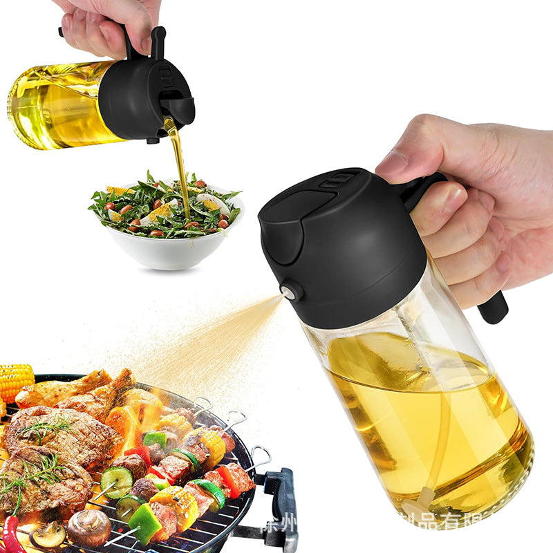 Frasco Pulverizador Temperos e Óleos Gourmet 500ml - Frete Grátis