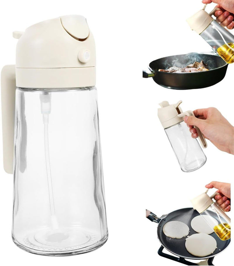 Frasco Pulverizador Temperos e Óleos Gourmet 500ml - Frete Grátis