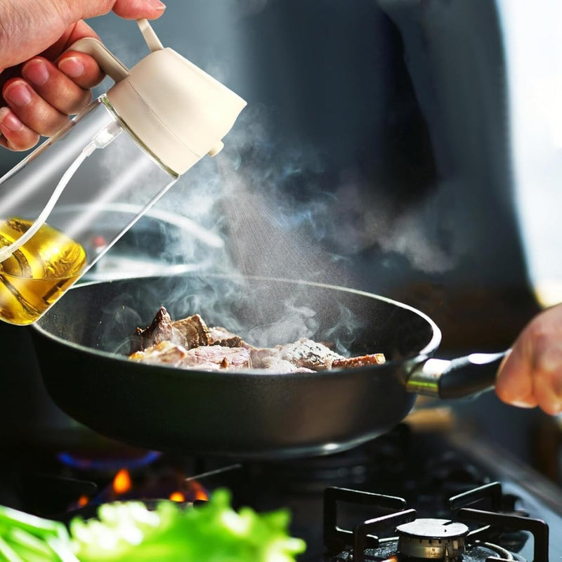Frasco Pulverizador Temperos e Óleos Gourmet 500ml - Frete Grátis