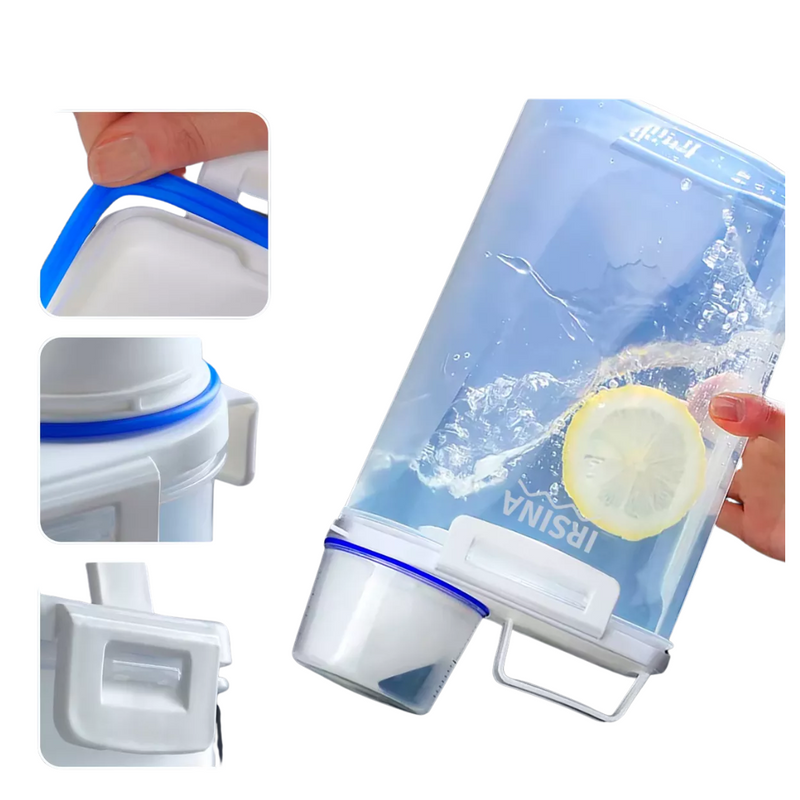 Dispenser Porta Sabão em Pó Com Tampa Medidora 2,5L