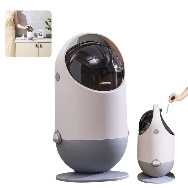 Lixeira Anti Odor Para Bebe Higiene Quarto Cozinha 12 Lts