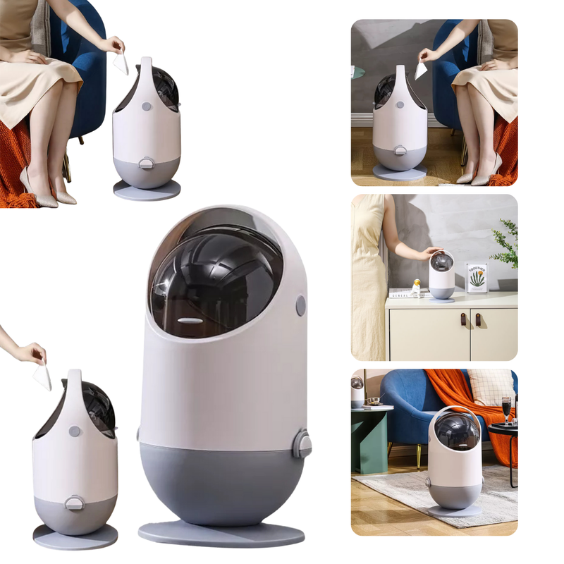 Lixeira Anti Odor Para Bebe Higiene Quarto Cozinha 12 Lts
