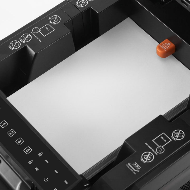 Fragmentadora De Papel Triturador Profissional para 350 Fls 110v 220v