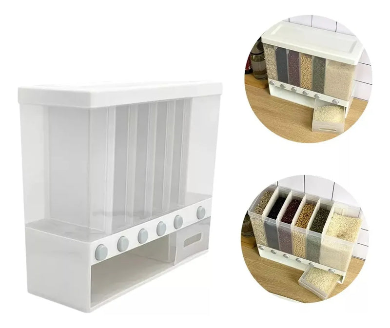 Dispenser De Alimentos Cereais Arroz Ração Graos Grande