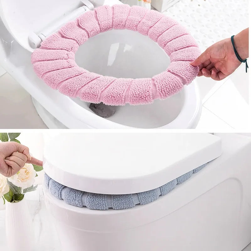 Capa De Vaso Sanitario Almofada Assento Sanitario Lavavel