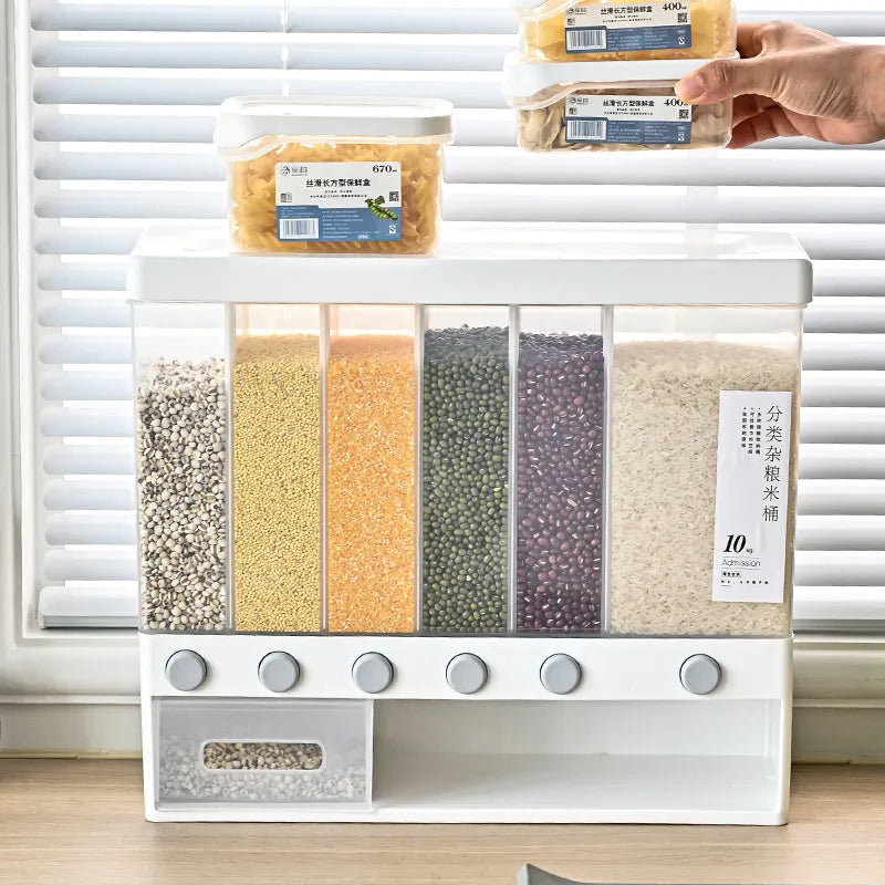 Dispenser De Alimentos Cereais Arroz Ração Graos Grande