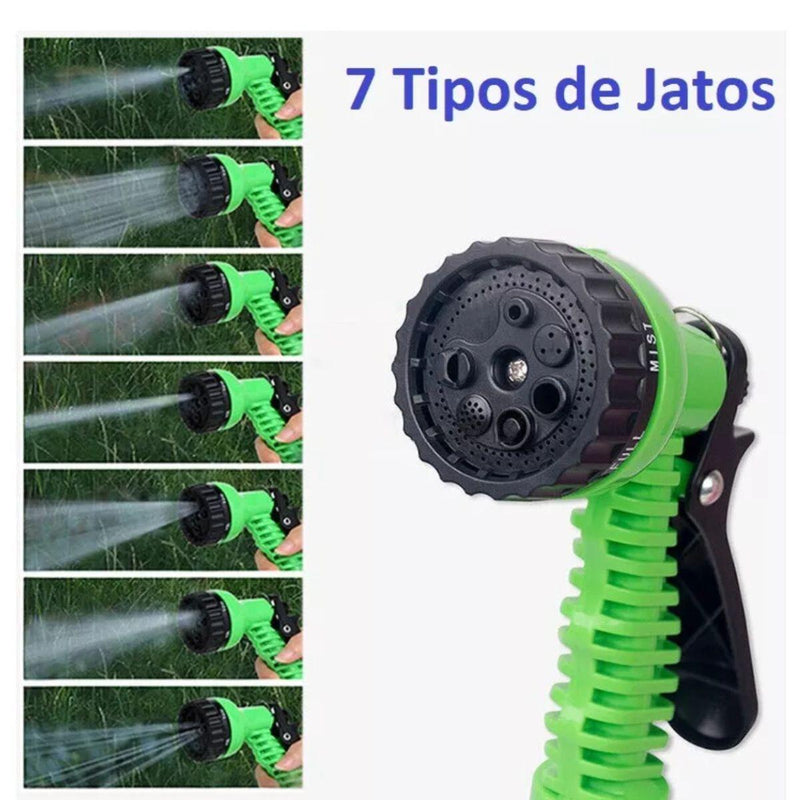 Mangueira Mágica Flexível Lava Casa Jardim Anti Ressecamento
